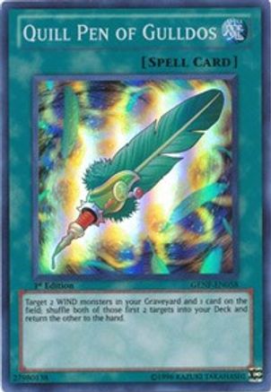 Quill Pen of Gulldos [GENF-EN058] Super Rare - Trinity Hobby