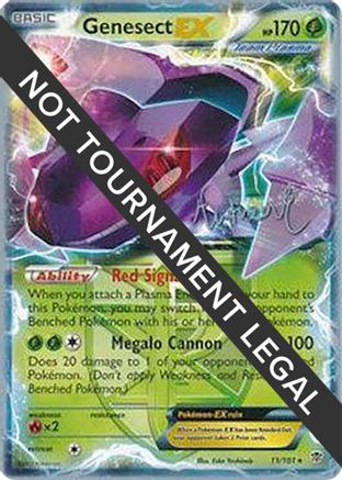 Genesect EX (11/101) (Emerald King - Andrew Estrada) [World Championships 2014] - Trinity Hobby