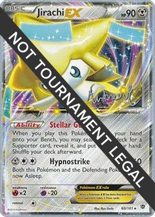 Jirachi EX (60/101) (Emerald King - Andrew Estrada) [World Championships 2014] - Trinity Hobby