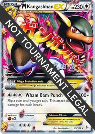 M Kangaskhan EX (79/106) (Crazy Punch - Michikazu Tsuda) [World Championships 2014] - Trinity Hobby