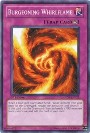 Burgeoning Whirlflame [GENF-EN072] Common - Trinity Hobby