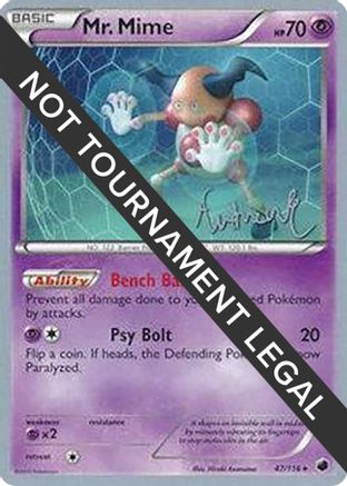 Mr. Mime (47/116) (Emerald King - Andrew Estrada) [World Championships 2014] - Trinity Hobby