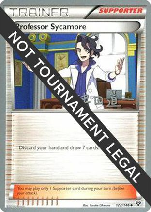Professor Sycamore (122/146) (Crazy Punch - Michikazu Tsuda) [World Championships 2014] - Trinity Hobby
