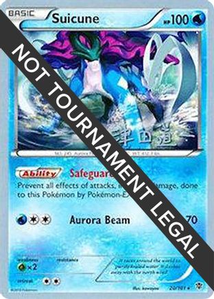 Suicune (20/101) (Crazy Punch - Michikazu Tsuda) [World Championships 2014] - Trinity Hobby