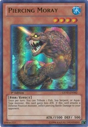 Piercing Moray [GENF-EN082] Ultra Rare - Trinity Hobby