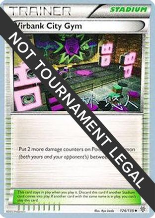 Virbank City Gym (126/135) (Plasma Power - Haruto Kobayashi) [World Championships 2014] - Trinity Hobby