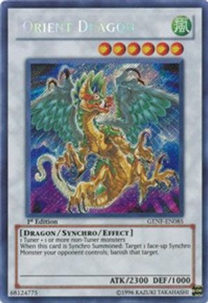 Orient Dragon [GENF-EN085] Secret Rare - Trinity Hobby