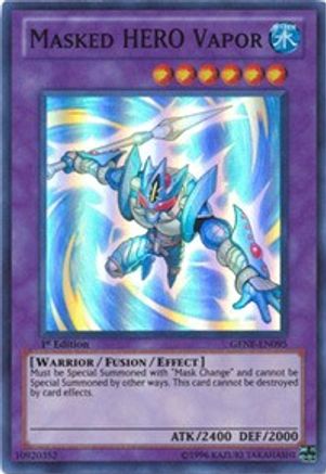 Masked Hero Vapor [GENF-EN095] Super Rare - Trinity Hobby