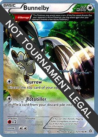 Bunnelby (121/160) (Primal Groudon - Alejandro Ng-Guzman) [World Championships 2015] - Trinity Hobby