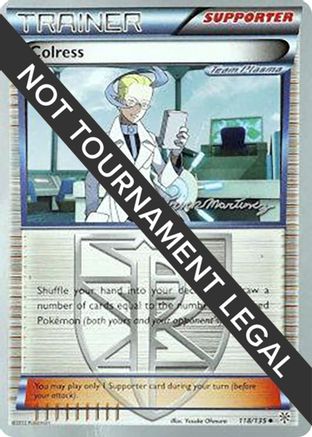 Colress (118/135) (Punches 'n' Bites - Patrick Martinez) [World Championships 2015] - Trinity Hobby