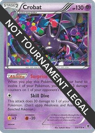 Crobat (33/119) (Punches 'n' Bites - Patrick Martinez) [World Championships 2015] - Trinity Hobby