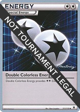 Double Colorless Energy (111/119) (Punches 'n' Bites - Patrick Martinez) [World Championships 2015] - Trinity Hobby