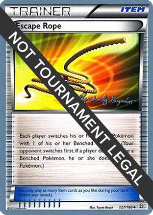 Escape Rope (127/160) (Primal Groudon - Alejandro Ng-Guzman) [World Championships 2015] - Trinity Hobby