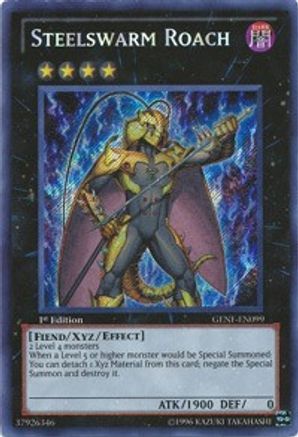 Steelswarm Roach [GENF-EN099] Secret Rare - Trinity Hobby