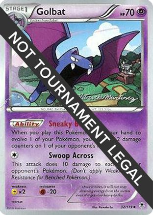 Golbat (32/119) (Punches 'n' Bites - Patrick Martinez) [World Championships 2015] - Trinity Hobby