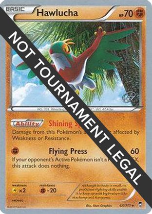 Hawlucha (63/111) (The Flying Hammer - Rowan Stavenow) [World Championships 2015] - Trinity Hobby