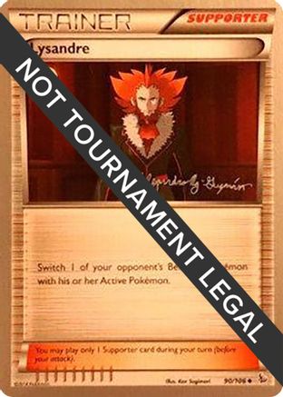 Lysandre (90/106) (Primal Groudon - Alejandro Ng-Guzman) [World Championships 2015] - Trinity Hobby