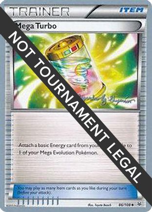 Mega Turbo (86/108) (Primal Groudon - Alejandro Ng-Guzman) [World Championships 2015] - Trinity Hobby