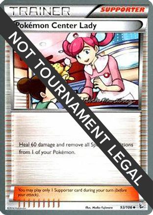 Pokemon Center Lady (93/106) (Punches 'n' Bites - Patrick Martinez) [World Championships 2015] - Trinity Hobby