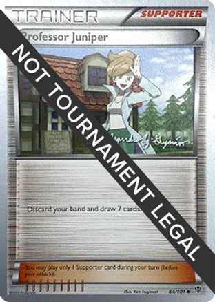 Professor Juniper (84/101) (Primal Groudon - Alejandro Ng-Guzman) [World Championships 2015] - Trinity Hobby