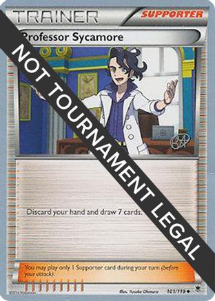 Professor Sycamore (101/119) (The Flying Hammer - Rowan Stavenow) [World Championships 2015] - Trinity Hobby
