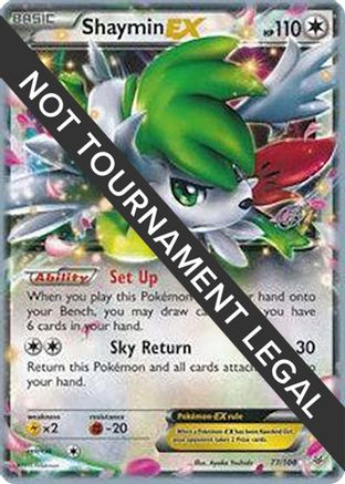 Shaymin EX (77/108) (The Flying Hammer - Rowan Stavenow) [World Championships 2015] - Trinity Hobby