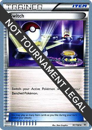 Switch (95/102) (Primal Groudon - Alejandro Ng-Guzman) [World Championships 2015] - Trinity Hobby