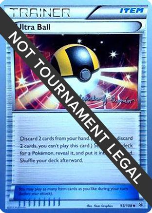 Ultra Ball (93/108) (Primal Groudon - Alejandro Ng-Guzman) [World Championships 2015] - Trinity Hobby
