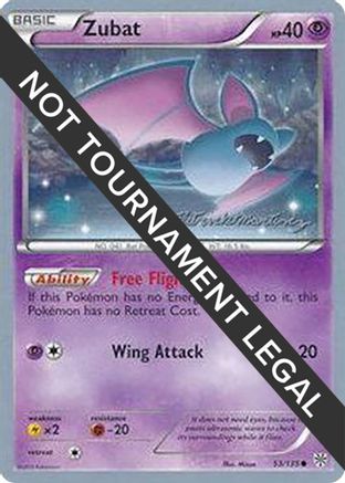 Zubat (53/135) (Punches 'n' Bites - Patrick Martinez) [World Championships 2015] - Trinity Hobby