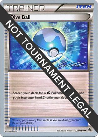 Dive Ball (125/160) (Ninja Blitz - Cody Walinski) [World Championships 2016] - Trinity Hobby