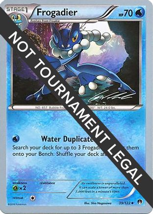 Frogadier (39/122) (Ninja Blitz - Cody Walinski) [World Championships 2016] - Trinity Hobby