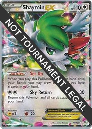 Shaymin EX (77/108) (Magical Symphony - Shintaro Ito) [World Championships 2016] - Trinity Hobby