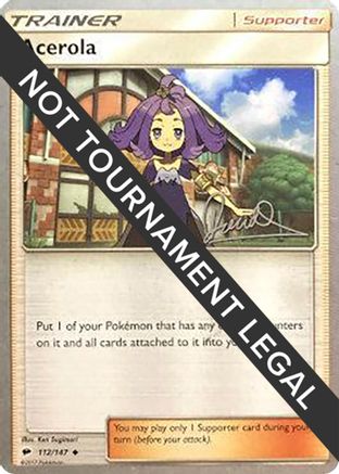 Acerola (112/147) (Infinite Force - Diego Cassiraga) [World Championships 2017] - Trinity Hobby