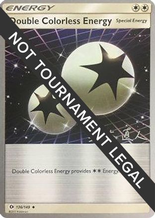 Double Colorless Energy (136/149) (Golisodor - Naoto Suzuki) [World Championships 2017] - Trinity Hobby