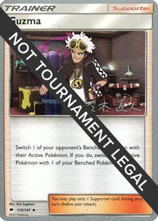 Guzma (115/147) (Golisodor - Naoto Suzuki) [World Championships 2017] - Trinity Hobby