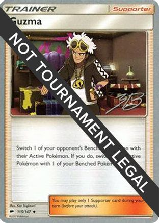 Guzma (115/147) (Ice Path FTW - Zachary Bokhari) [World Championships 2017] - Trinity Hobby