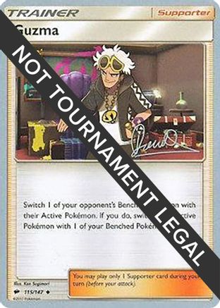 Guzma (115/147) (Infinite Force - Diego Cassiraga) [World Championships 2017] - Trinity Hobby