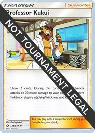 Professor Kukui (128/149) (Ice Path FTW - Zachary Bokhari) [World Championships 2017] - Trinity Hobby