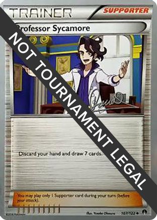 Professor Sycamore (107/122) (Infinite Force - Diego Cassiraga) [World Championships 2017] - Trinity Hobby
