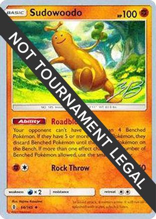 Sudowoodo (66/145) (Ice Path FTW - Zachary Bokhari) [World Championships 2017] - Trinity Hobby