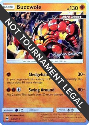 Buzzwole (77/131) (Garbanette - Magnus Pedersen) [World Championships 2018] - Trinity Hobby