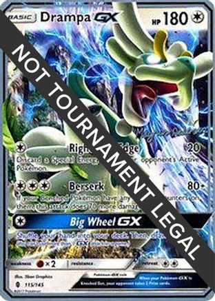 Drampa GX (115/145) (Garbanette - Magnus Pedersen) [World Championships 2018] - Trinity Hobby