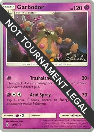 Garbodor (51/145) (Victory Map - Robin Schulz) [World Championships 2018] - Trinity Hobby