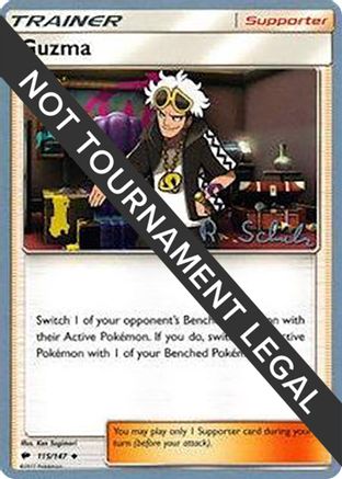Guzma (115/147) (Victory Map - Robin Schulz) [World Championships 2018] - Trinity Hobby