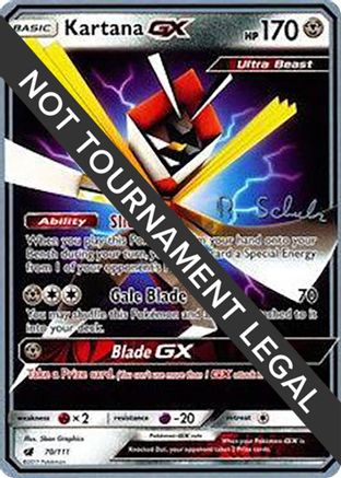 Kartana GX (70/111) (Victory Map - Robin Schulz) [World Championships 2018] - Trinity Hobby