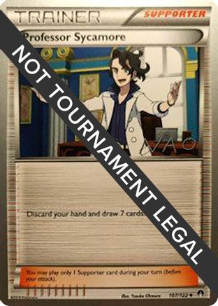 Professor Sycamore (107/122) (Buzzroc - Naohito Inoue) [World Championships 2018] - Trinity Hobby