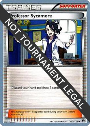 Professor Sycamore (107/122) (Dragones y Sombras - Pedro Eugenio Torres) [World Championships 2018] - Trinity Hobby