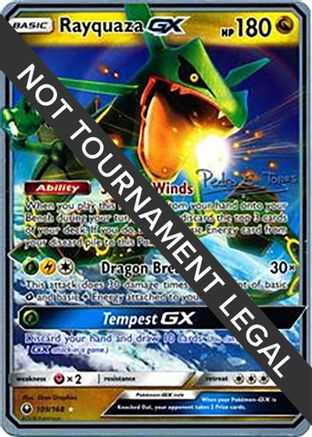 Rayquaza GX (109/168) (Dragones y Sombras - Pedro Eugenio Torres) [World Championships 2018] - Trinity Hobby