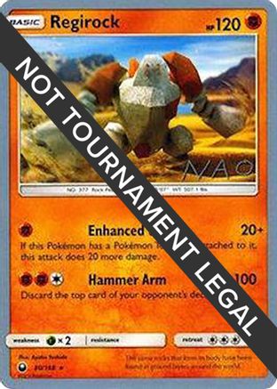 Regirock (80/168) (Buzzroc - Naohito Inoue) [World Championships 2018] - Trinity Hobby