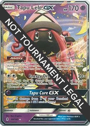 Tapu Lele GX (60/145) (Victory Map - Robin Schulz) [World Championships 2018] - Trinity Hobby